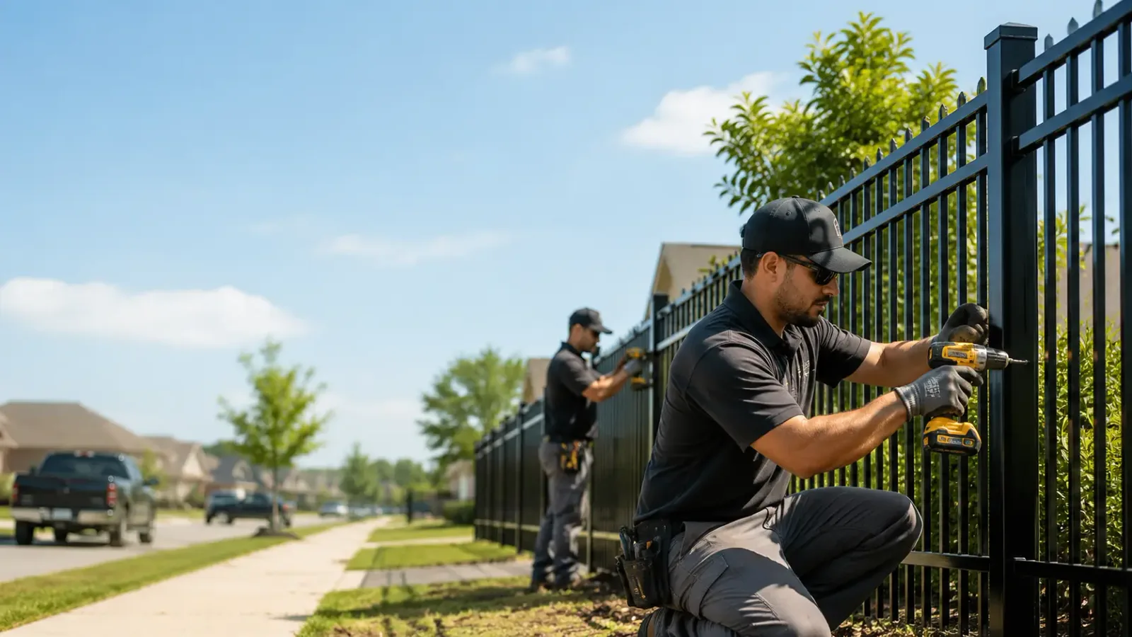 Metal Fence Installation in Dedham, IA